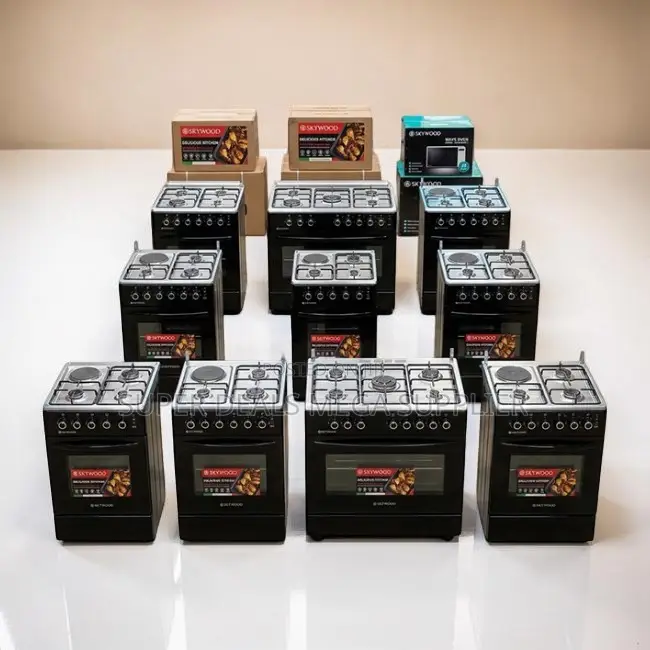 Low Prices Steel Body 3 Gas Burners +1 Electric Free Standing Cookers