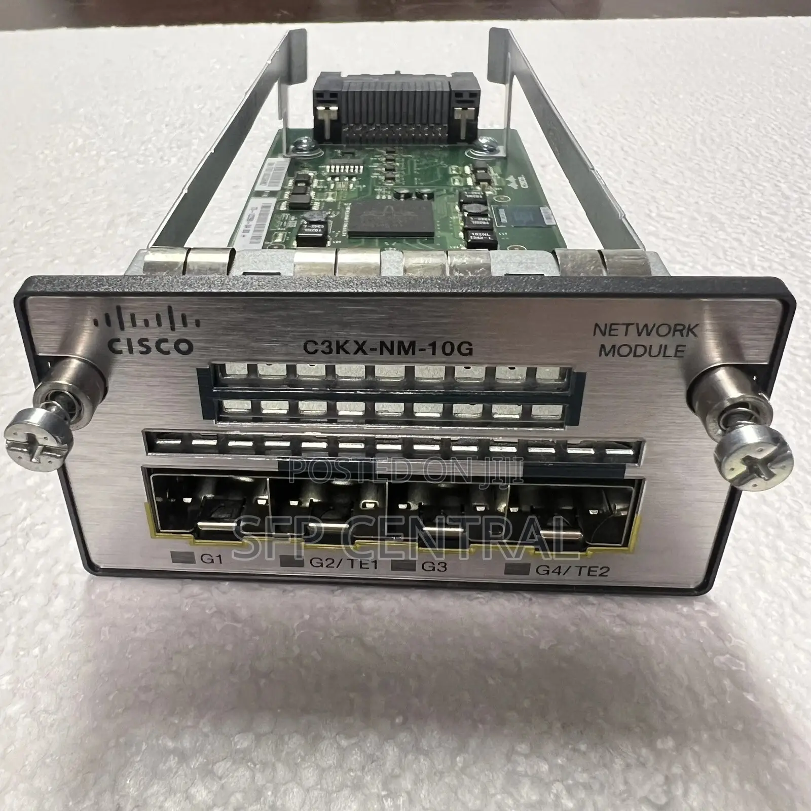 Cisco C3kx-Nm-10g 10GB SFP Network Module for 3750X 3506X Switches