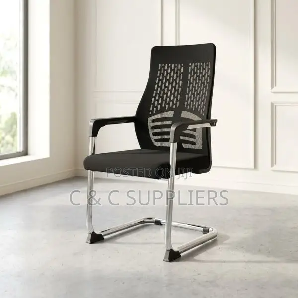 Ergonomic Mesh Guest Arm Chair.