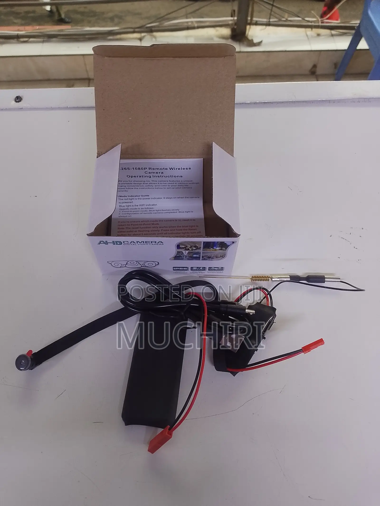 Compact WiFi Pinhole CCTV Hidden Camera