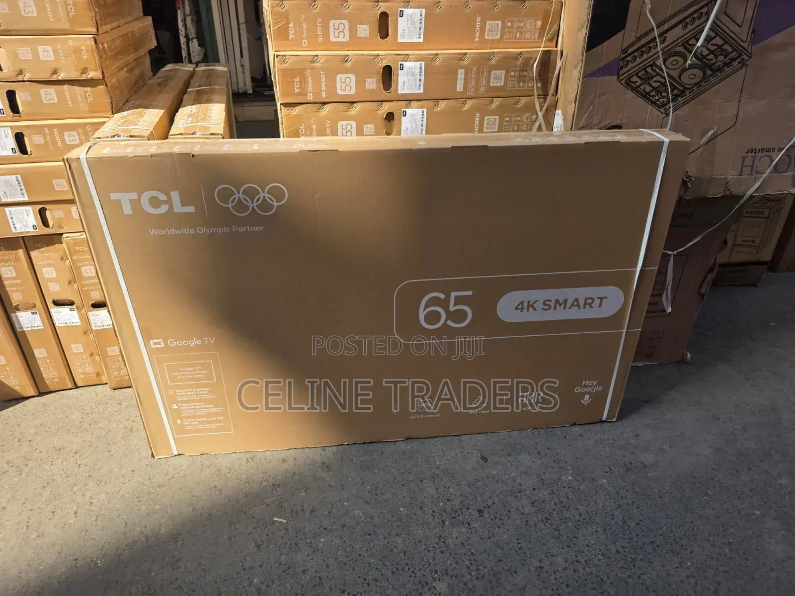 TCL 65-Inch Smart Google TV – Premium Picture 