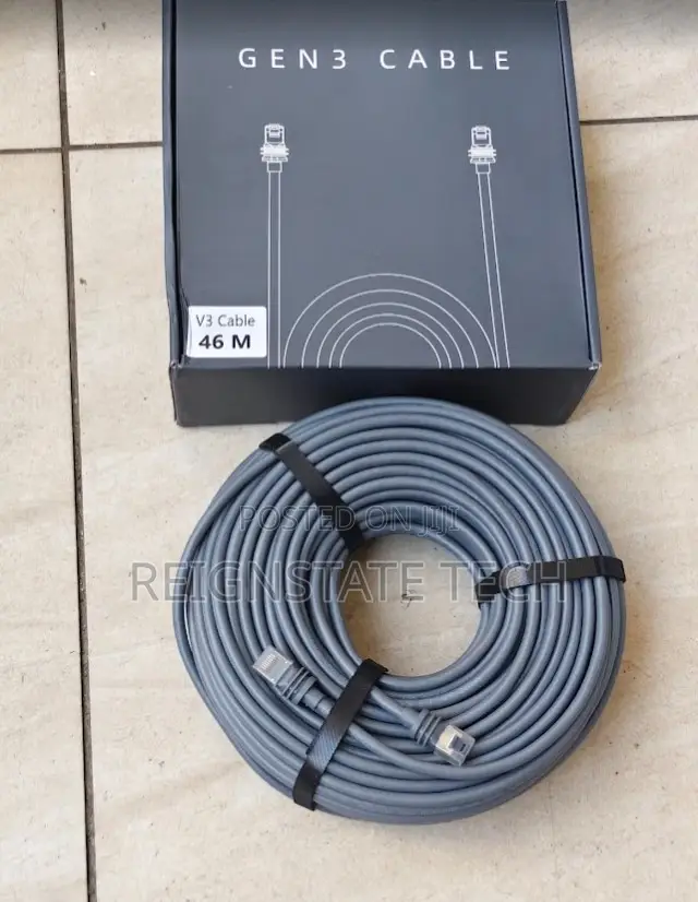 Starlink 46M Outdoor Cable – Heavy-Duty High-Speed Replacement Cable