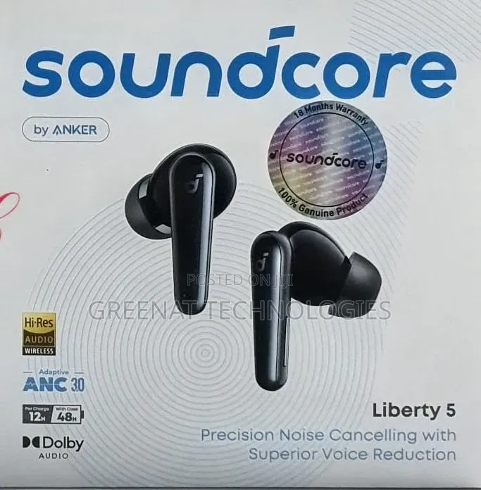Soundcore Liberty 5 - A3957H21 ANC Earbuds Kenya