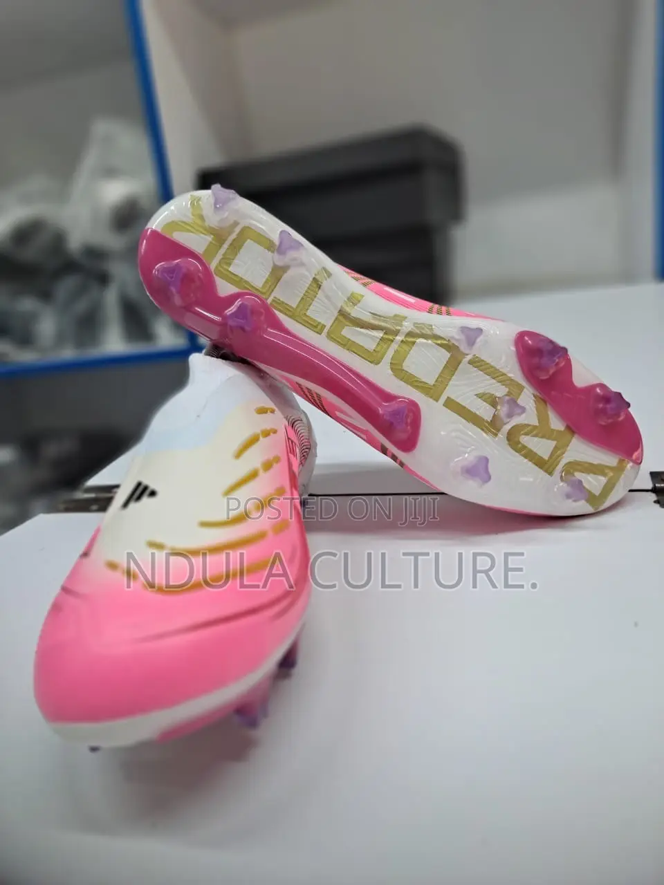 Adidas Predator Elite Laceless Pink White