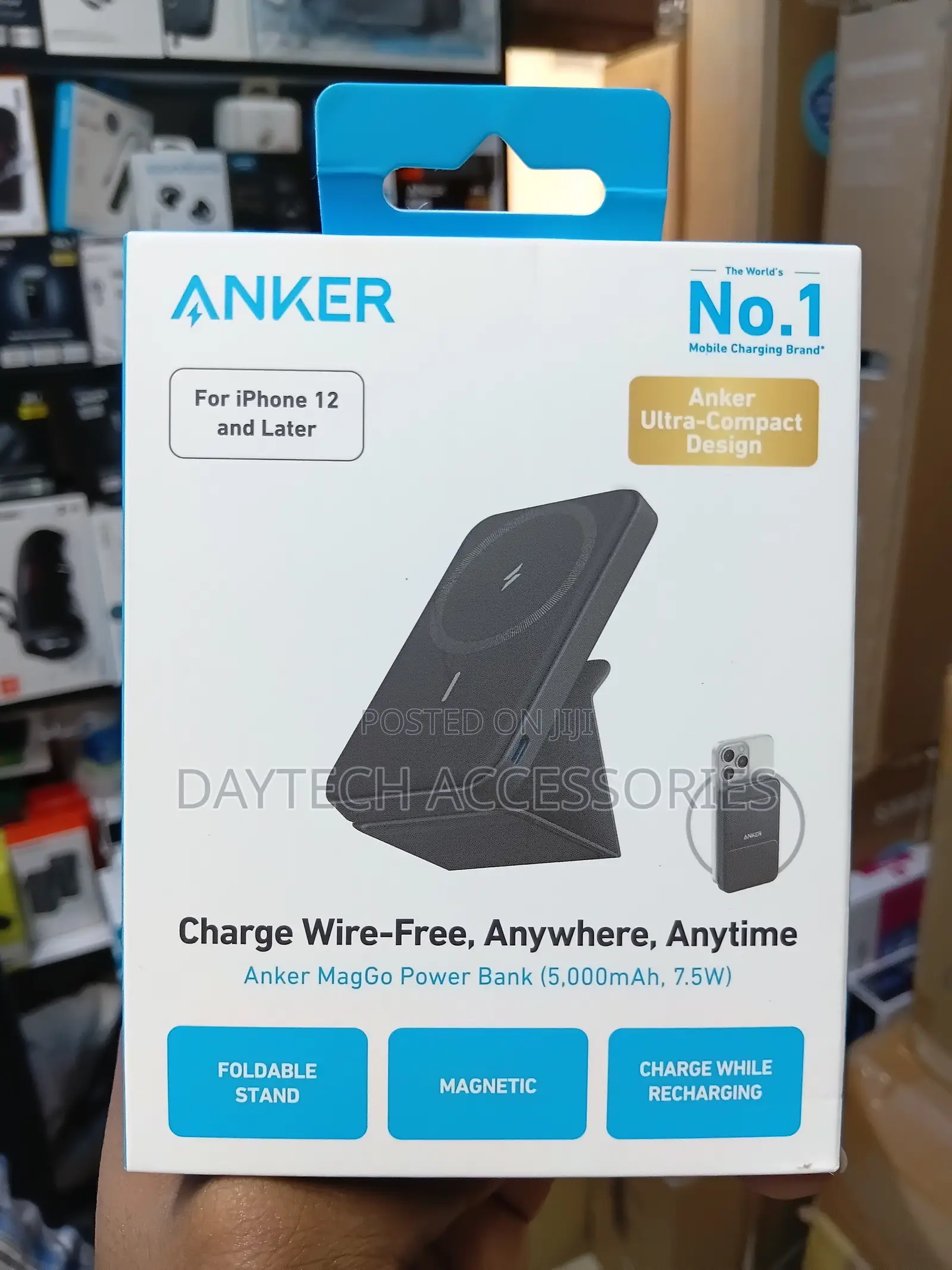Anker 622 Magnetic Battery (MagGo) 5000mAh - Black
