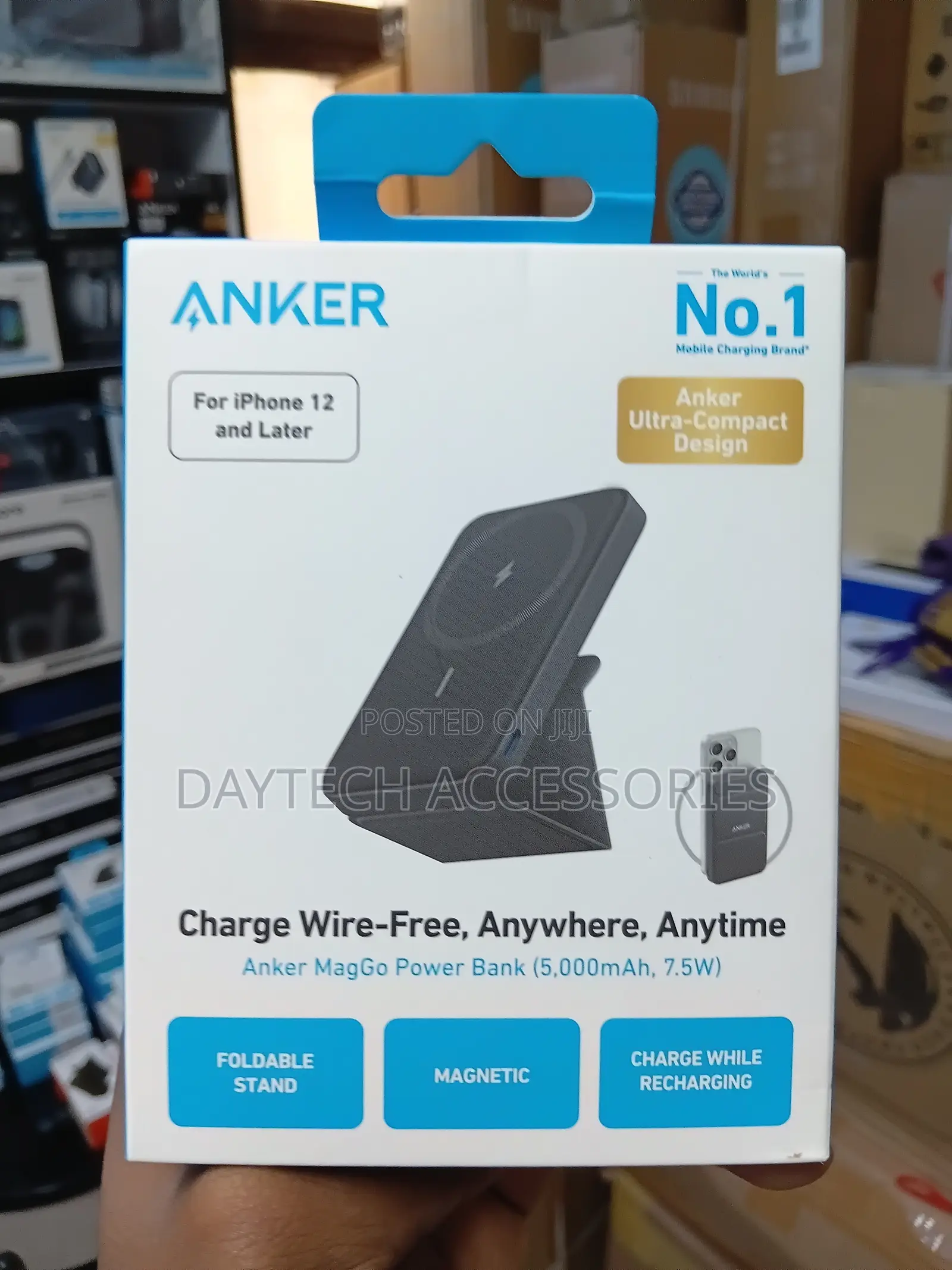 Anker 622 Magnetic Battery (MagGo) 5000mAh - Black