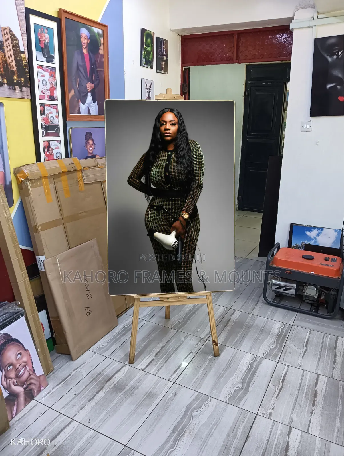 A0 [Photo Mounts] on MDF Mounting Board