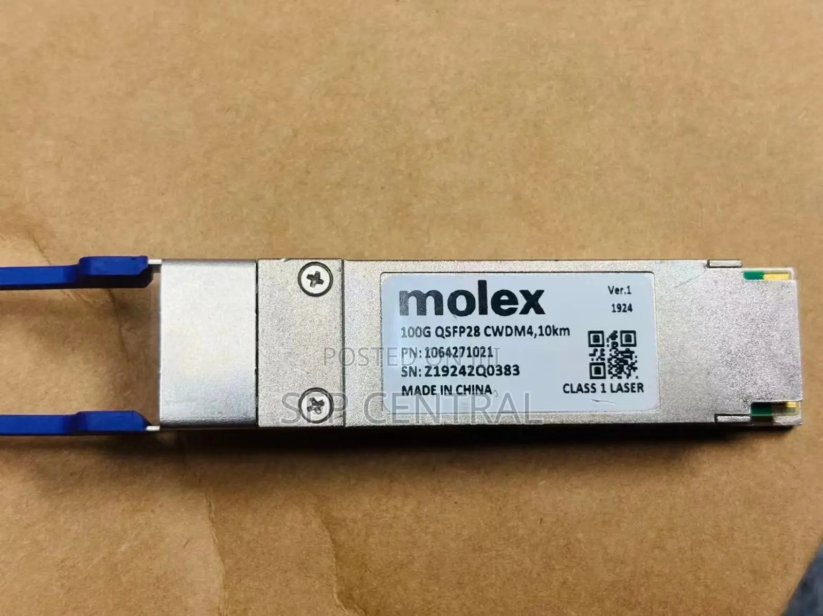 MOLEX 100G QSFP28 CWDM4,10km Transceiver Module for Huawei