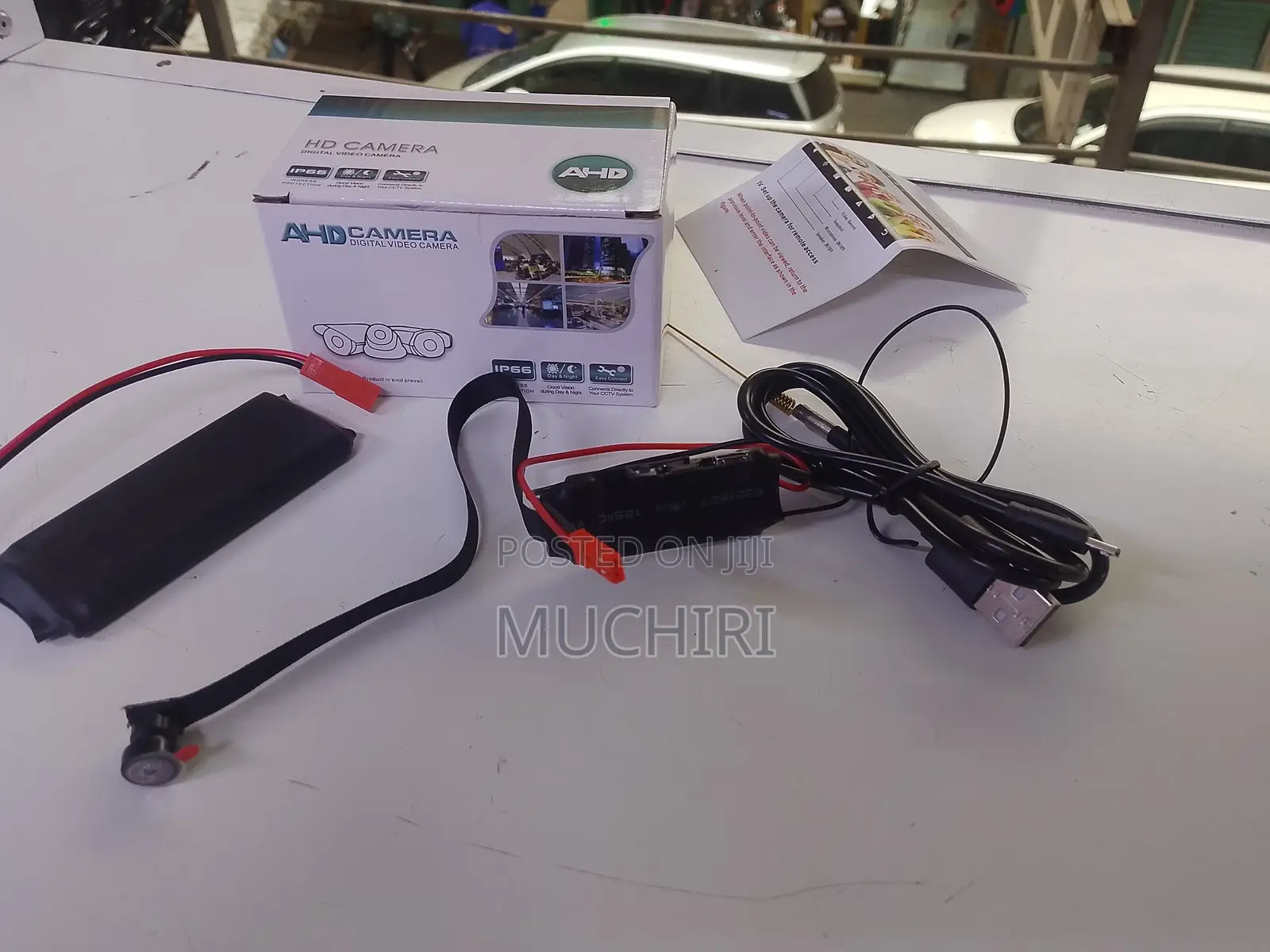 1080P HD Wireless Pinhole Surveillance Cam