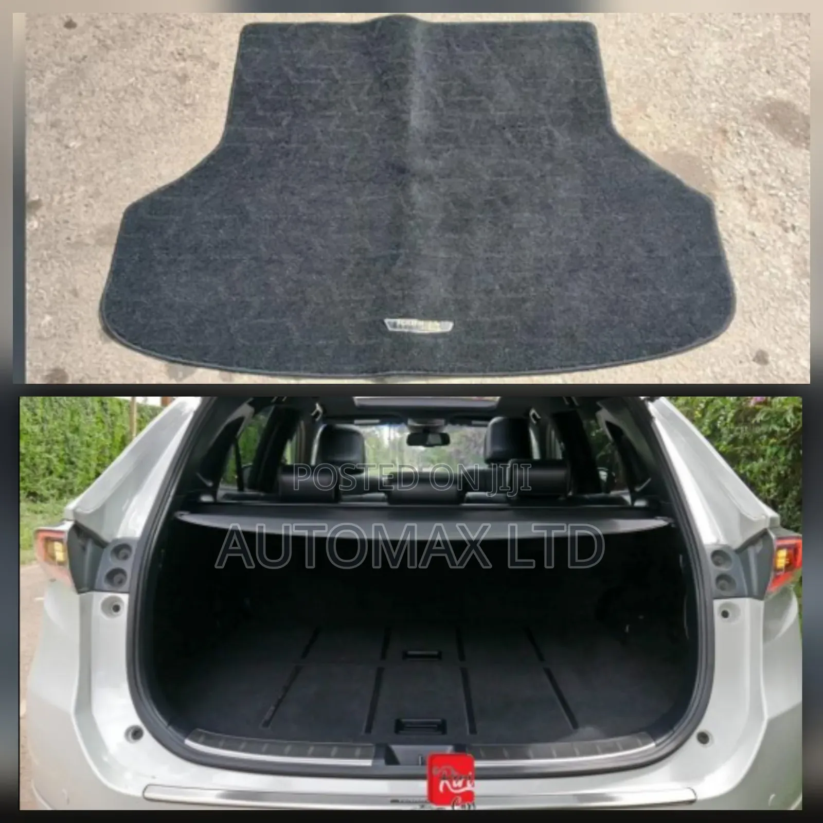Toyota Harrier ZSU65, Rear Boot Floor Mat (Carpet)