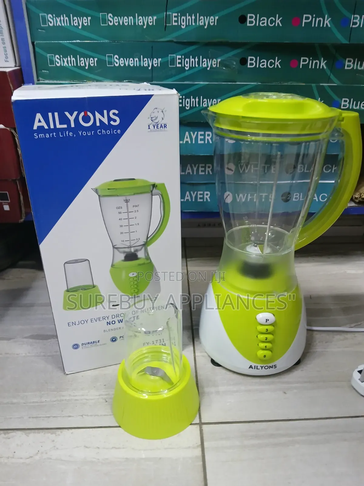 Ailyons Blender 2in 1