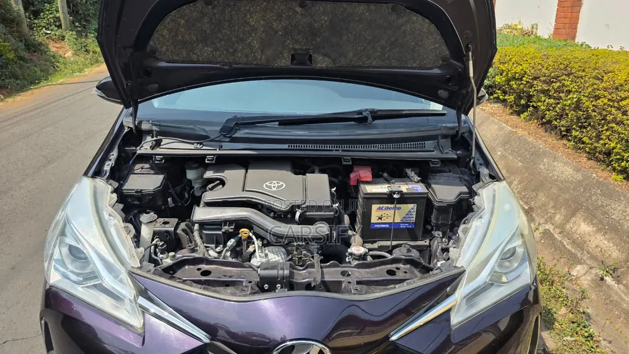 Toyota Vitz 2018 Burgundy