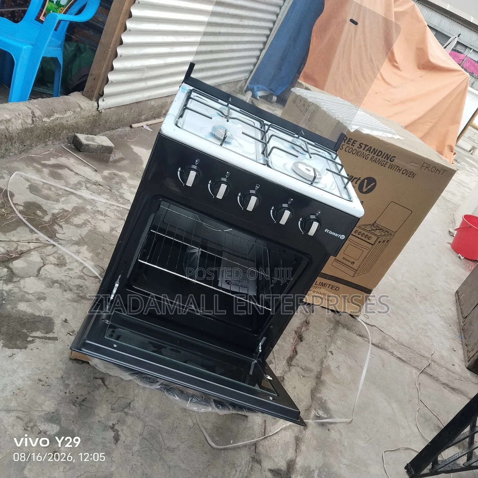 Euroken Full Gas 4burner Standing Cooker