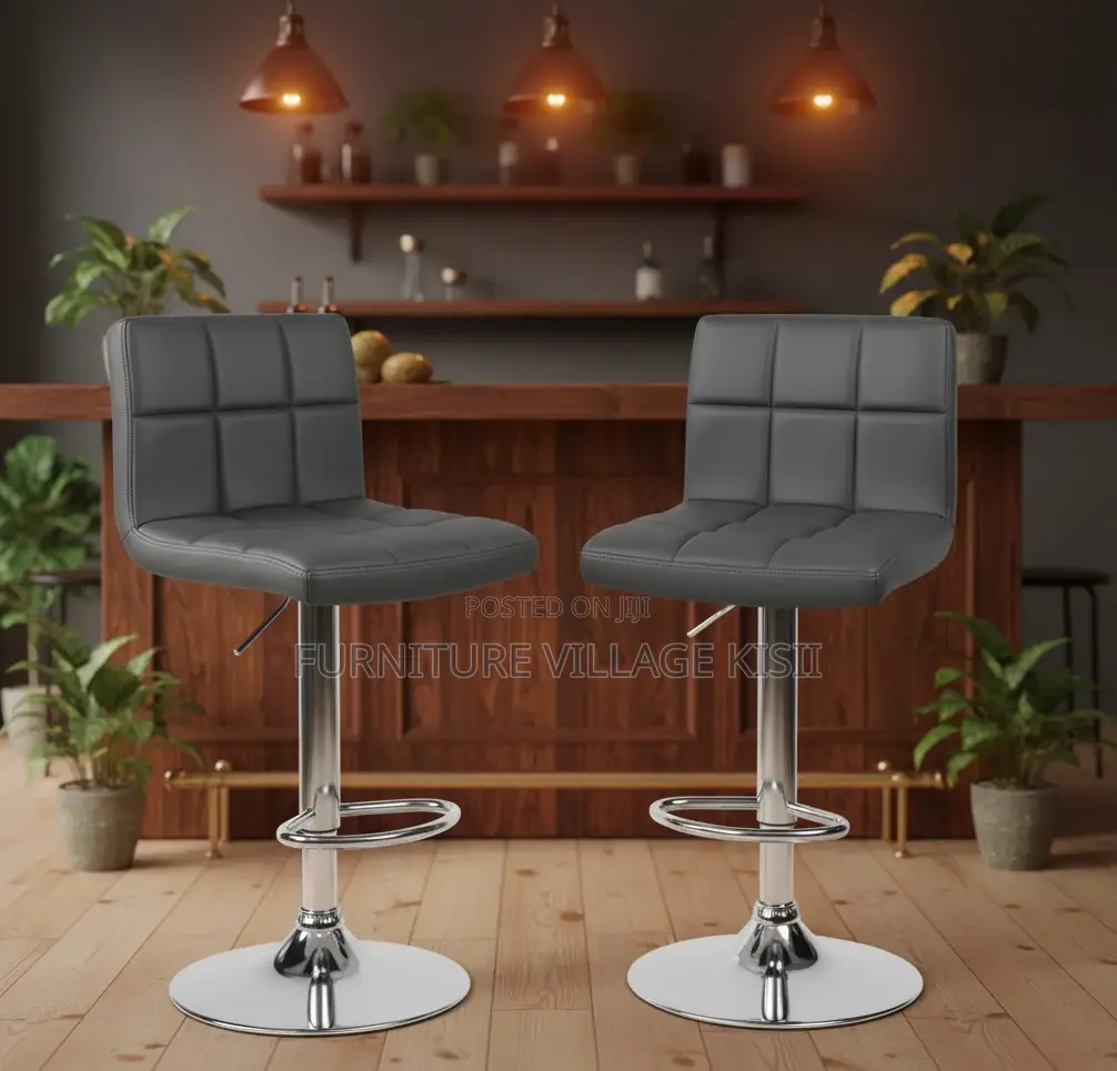 Office Furniture: Adjustable Height Barstool