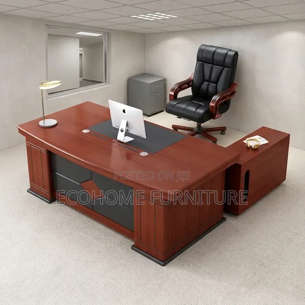 Executive Desk – Large L-Shaped Office Workstation