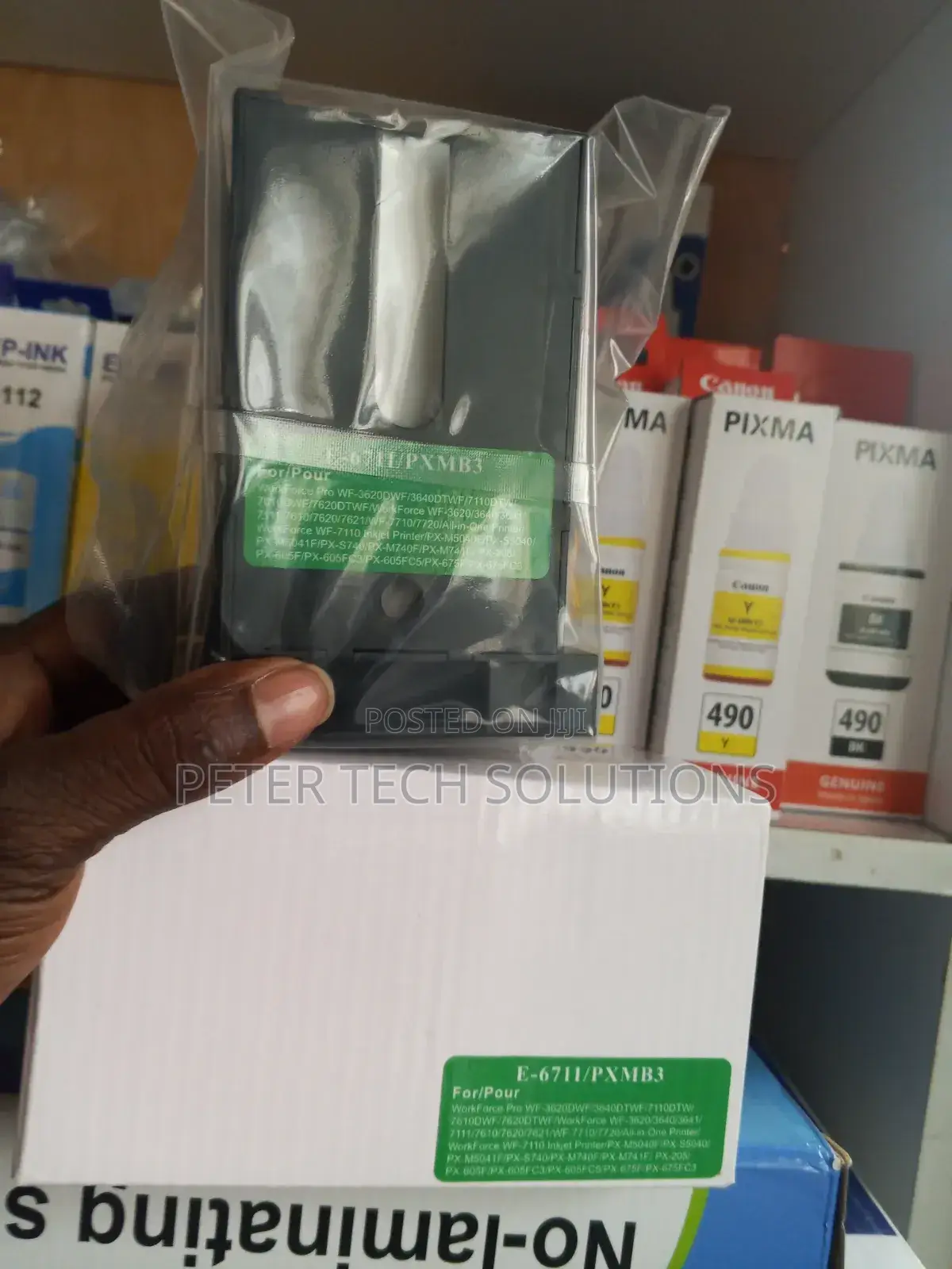 Maintenance Box for Wf 7710/7210/Wf 7610/Wf 7620 Epson (T-6711/ Pxmb3)