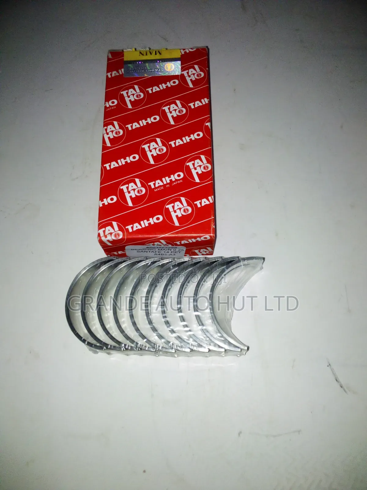 Main Bearing 0.25 Hyundai Santafe 2014 Petrol