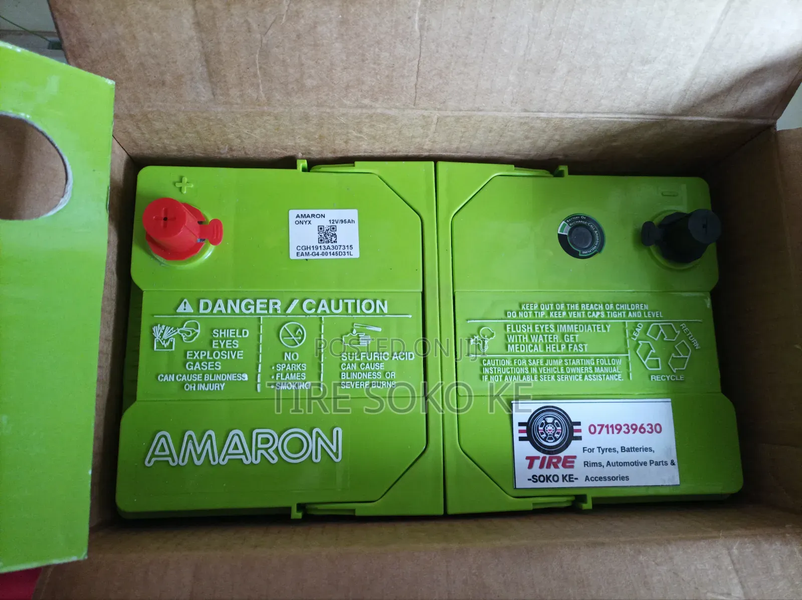 Amaron E.F.B T110 for Start -Stop Mazda Diesel