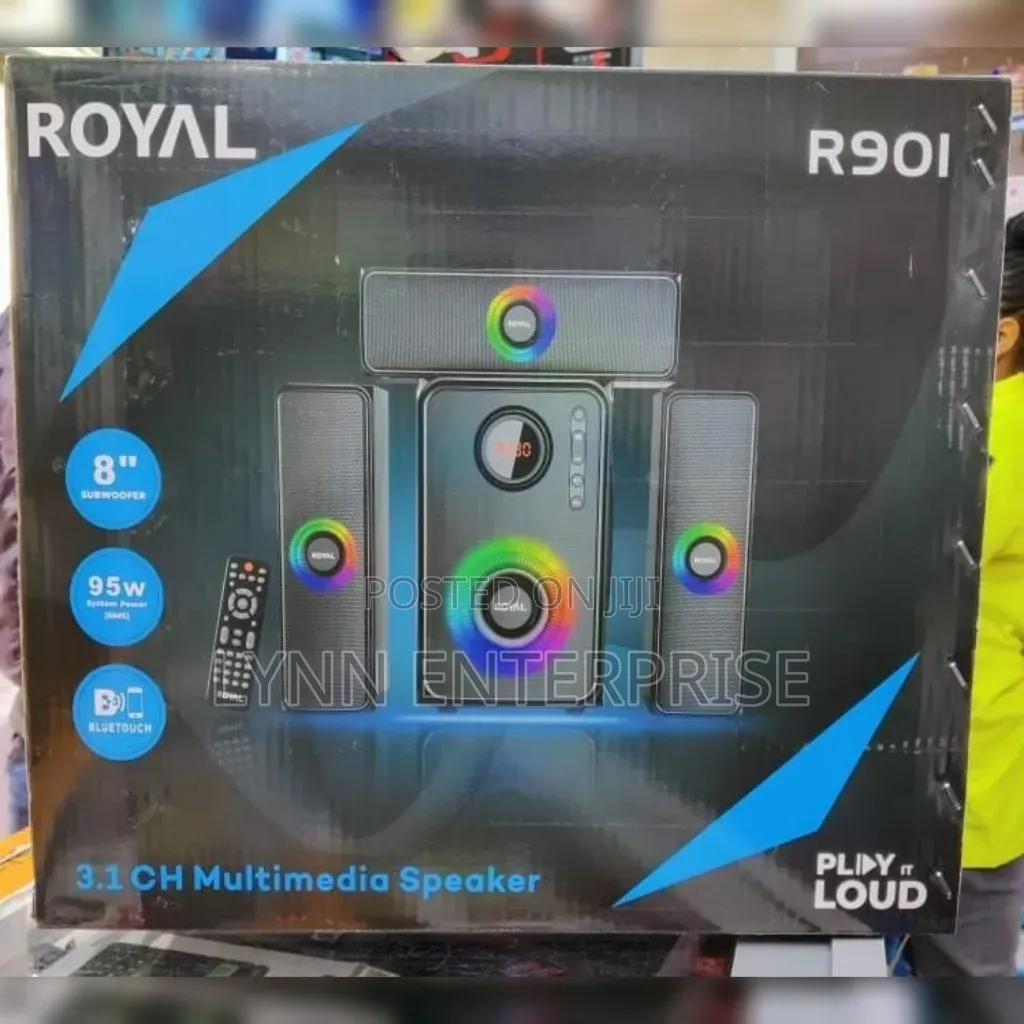 Royal 901 Woofer 3.1 Multimedia Speaker Model R901