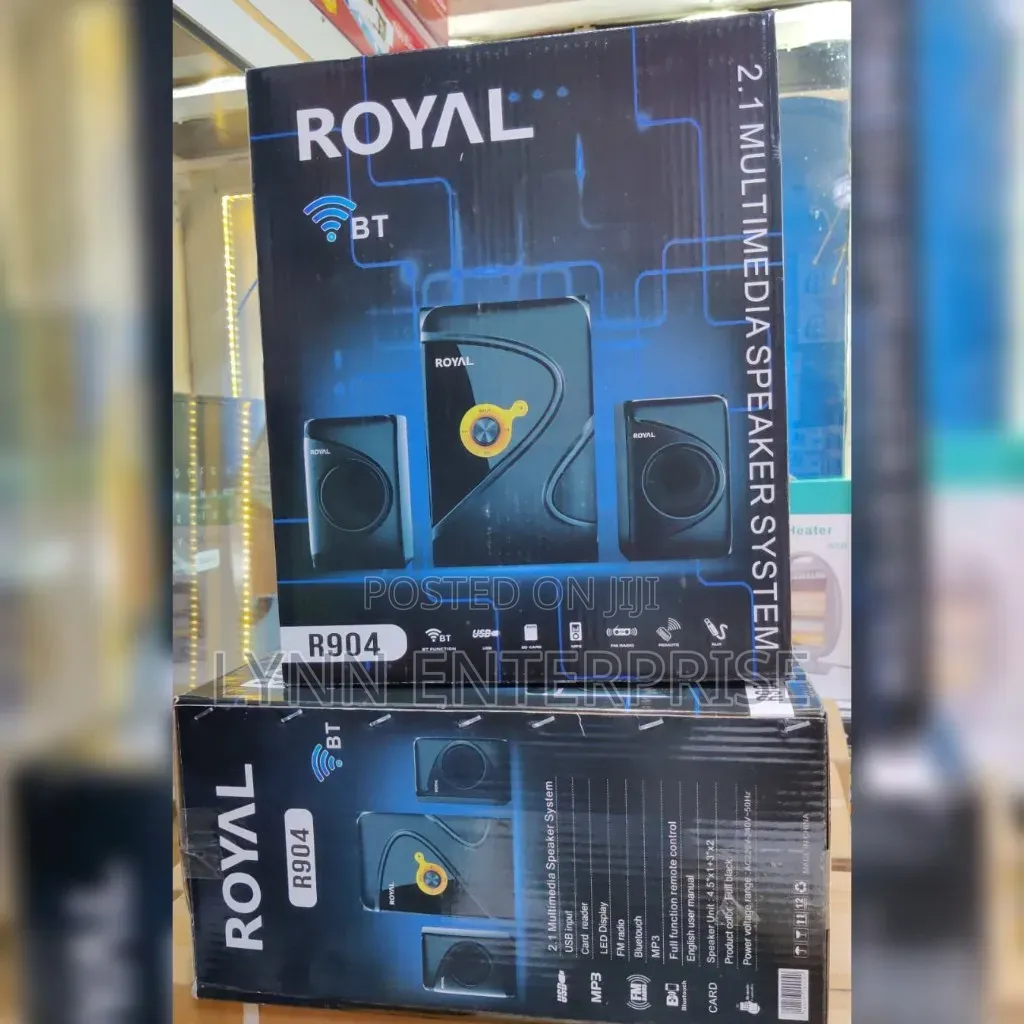 Royal 904 Woofer 2.1 Multimedia Speaker System