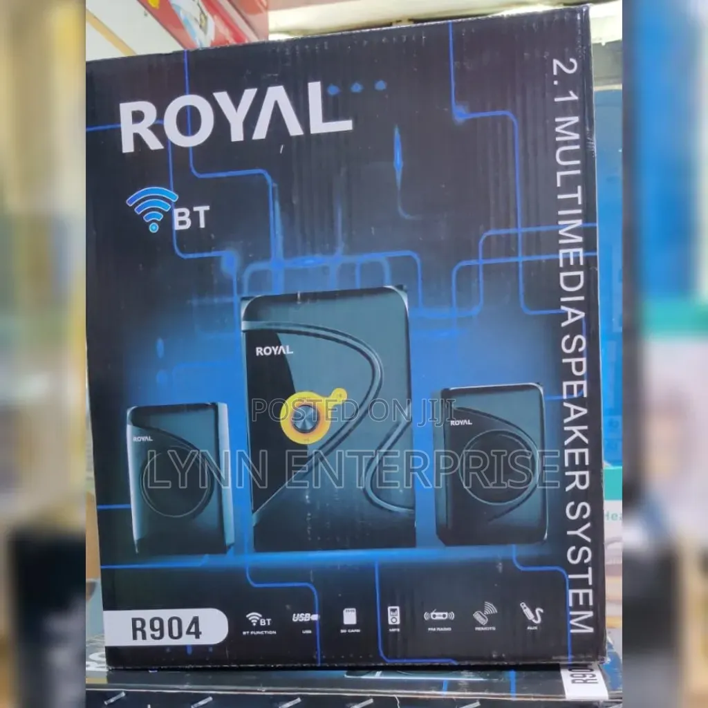 Royal 904 Woofer 2.1 Multimedia Speaker System