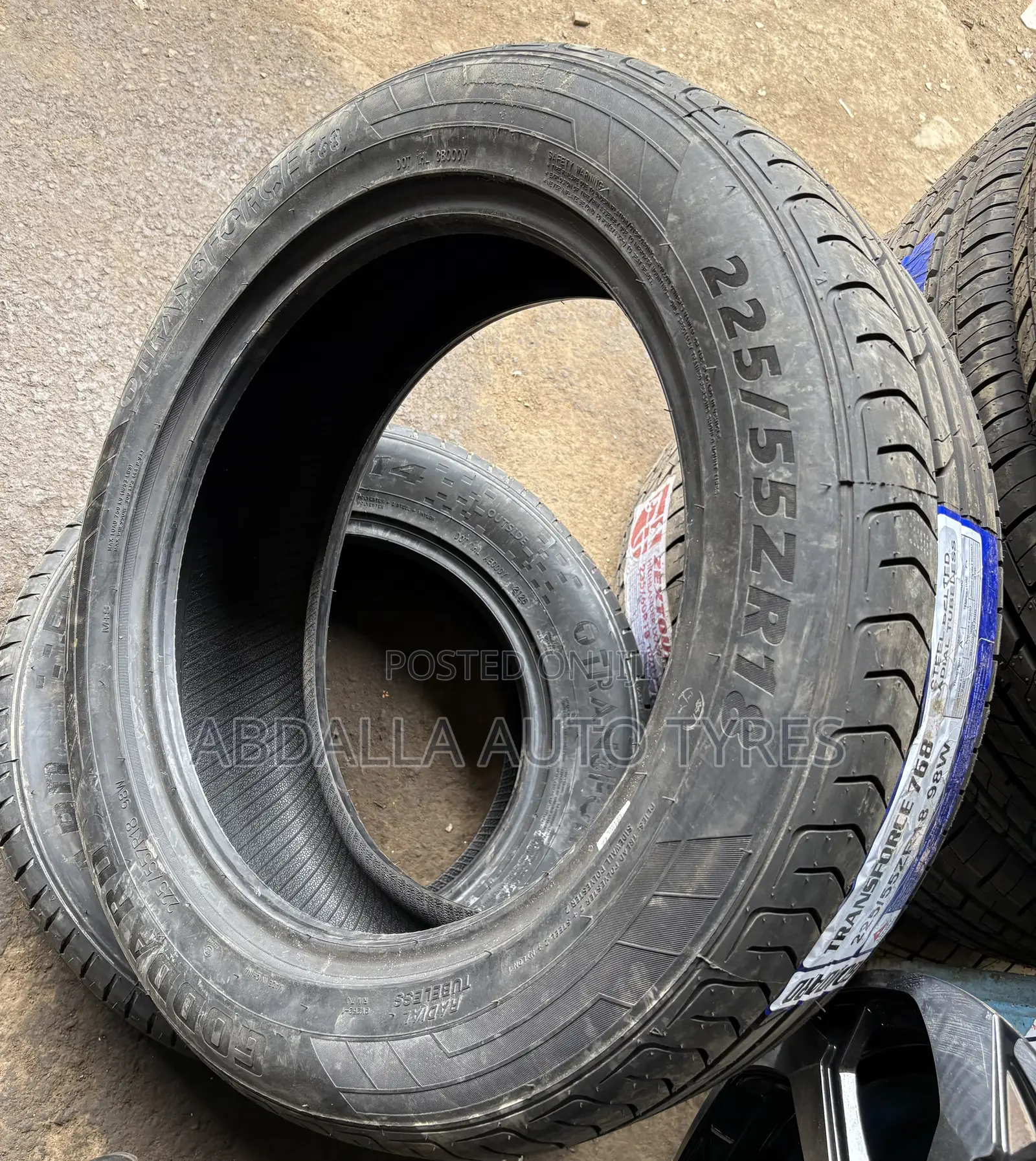 225/55r18 98W Goddard Tyre