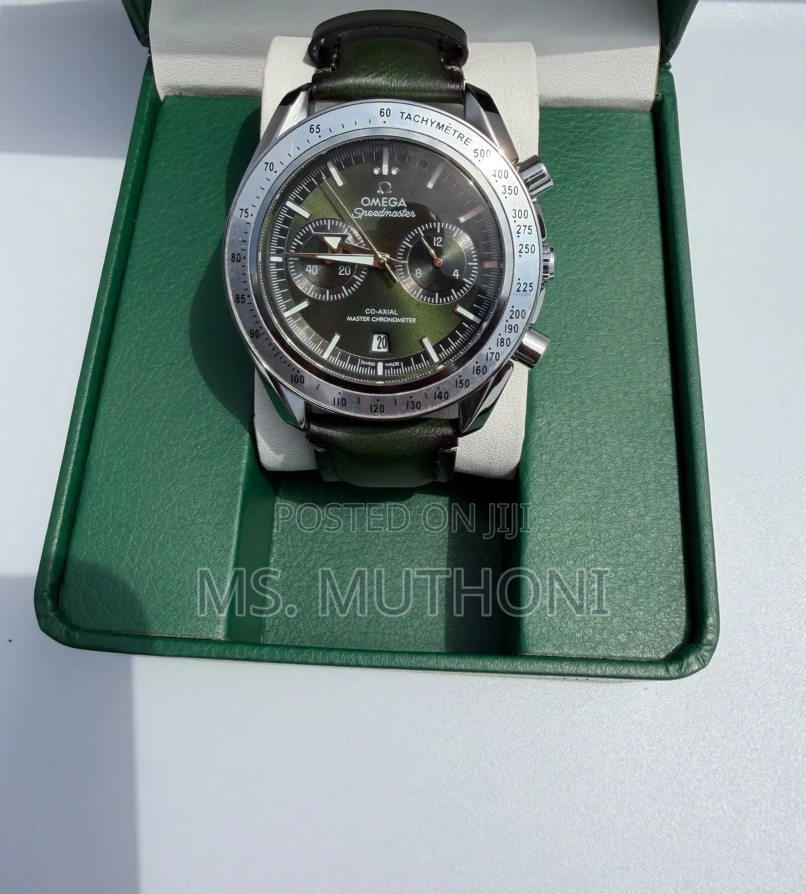 Omega Speedmaster '57 Co-Axial Chronograph Features a Silver Dial