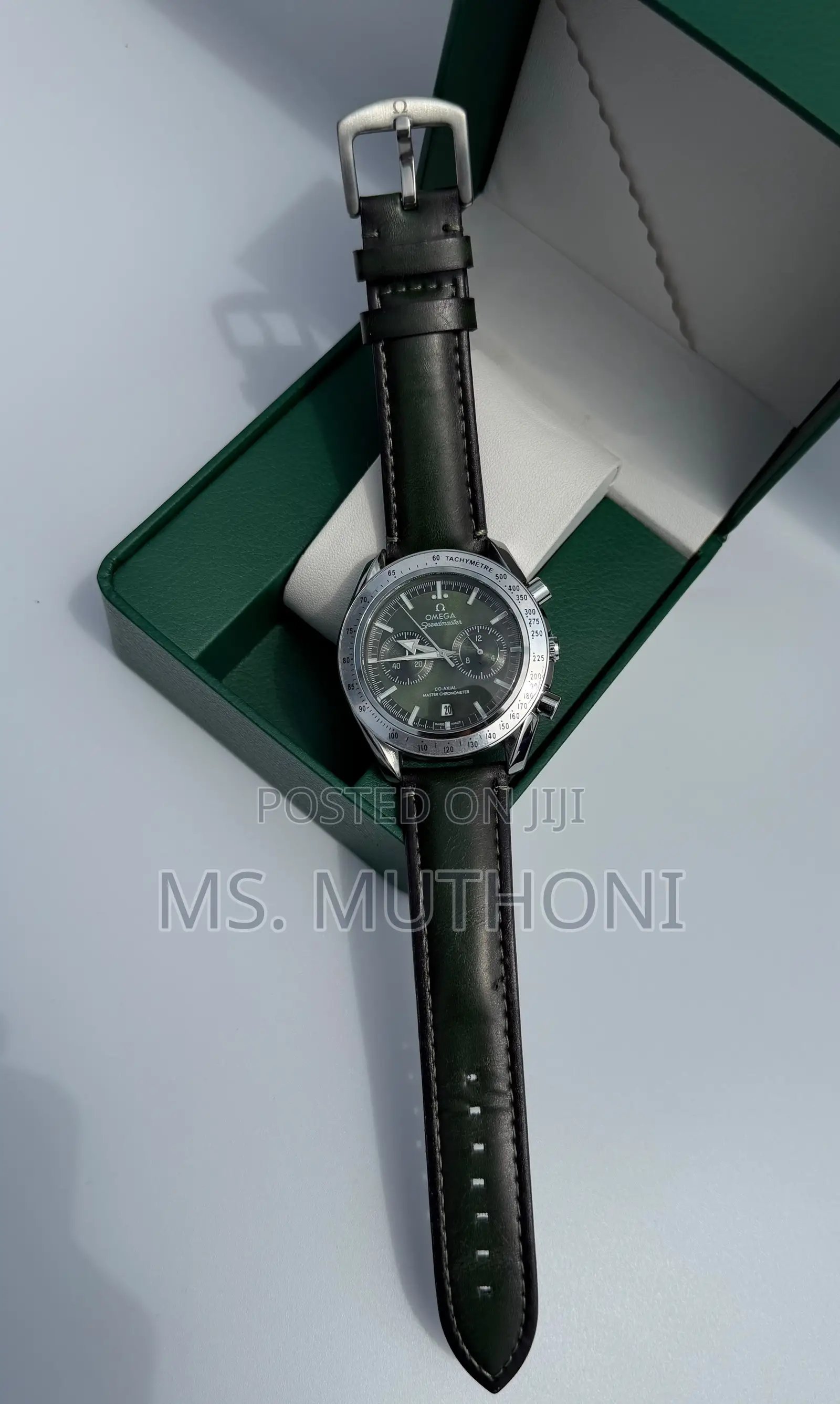 Omega Speedmaster '57 Co-Axial Chronograph Features a Silver Dial