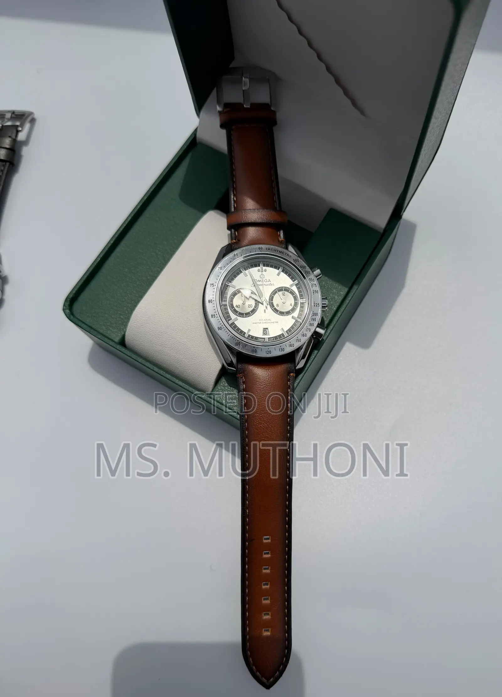 Omega Speedmaster '57 Co-Axial Chronograph Features a Silver Dial