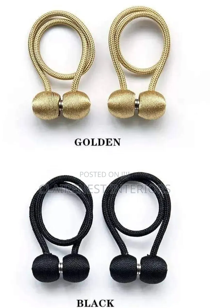 Magnetic Curtain Holders—simple Style, Effortless Elegance