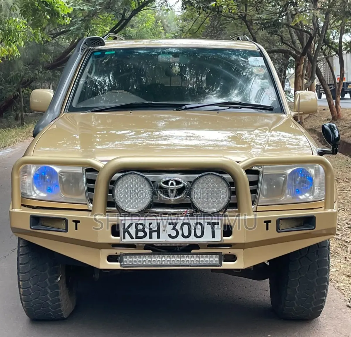 Toyota Land Cruiser 2003 Yellow