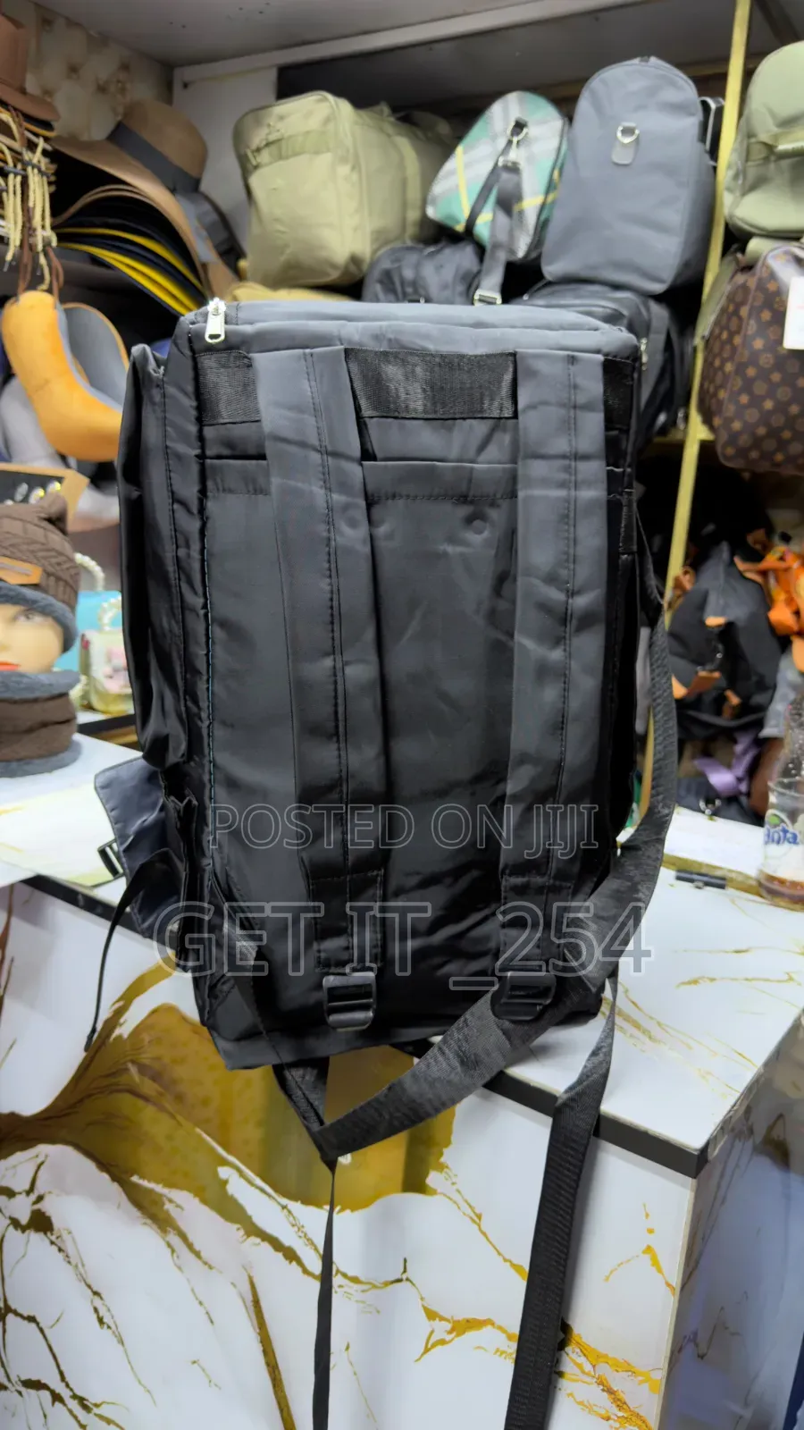 Multi-Purpose Travel Backpack/Duffle Bag 
Travel in Style With This
