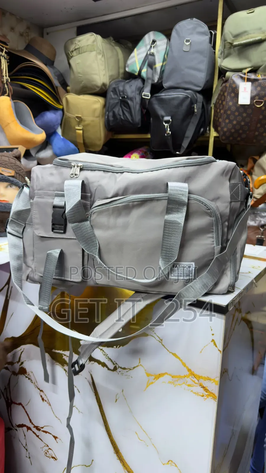 Multi-Purpose Travel Backpack/Duffle Bag 
Travel in Style With This