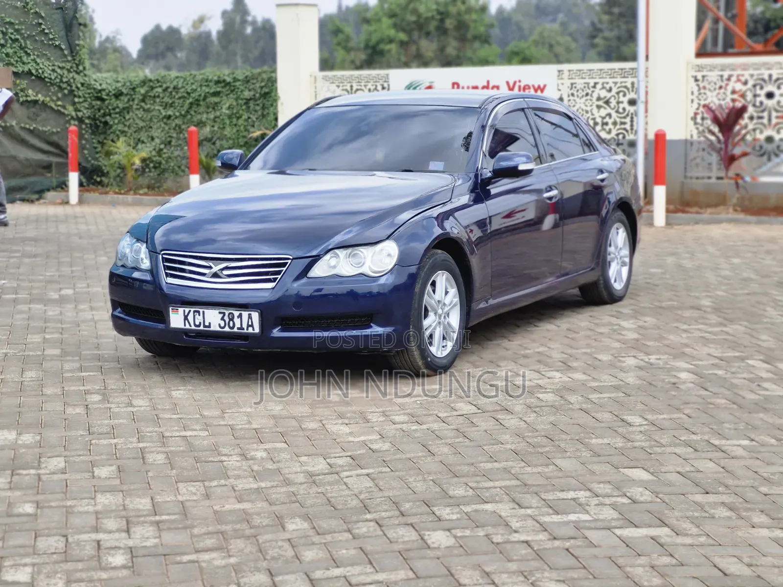 Toyota Mark X 2009 Blue