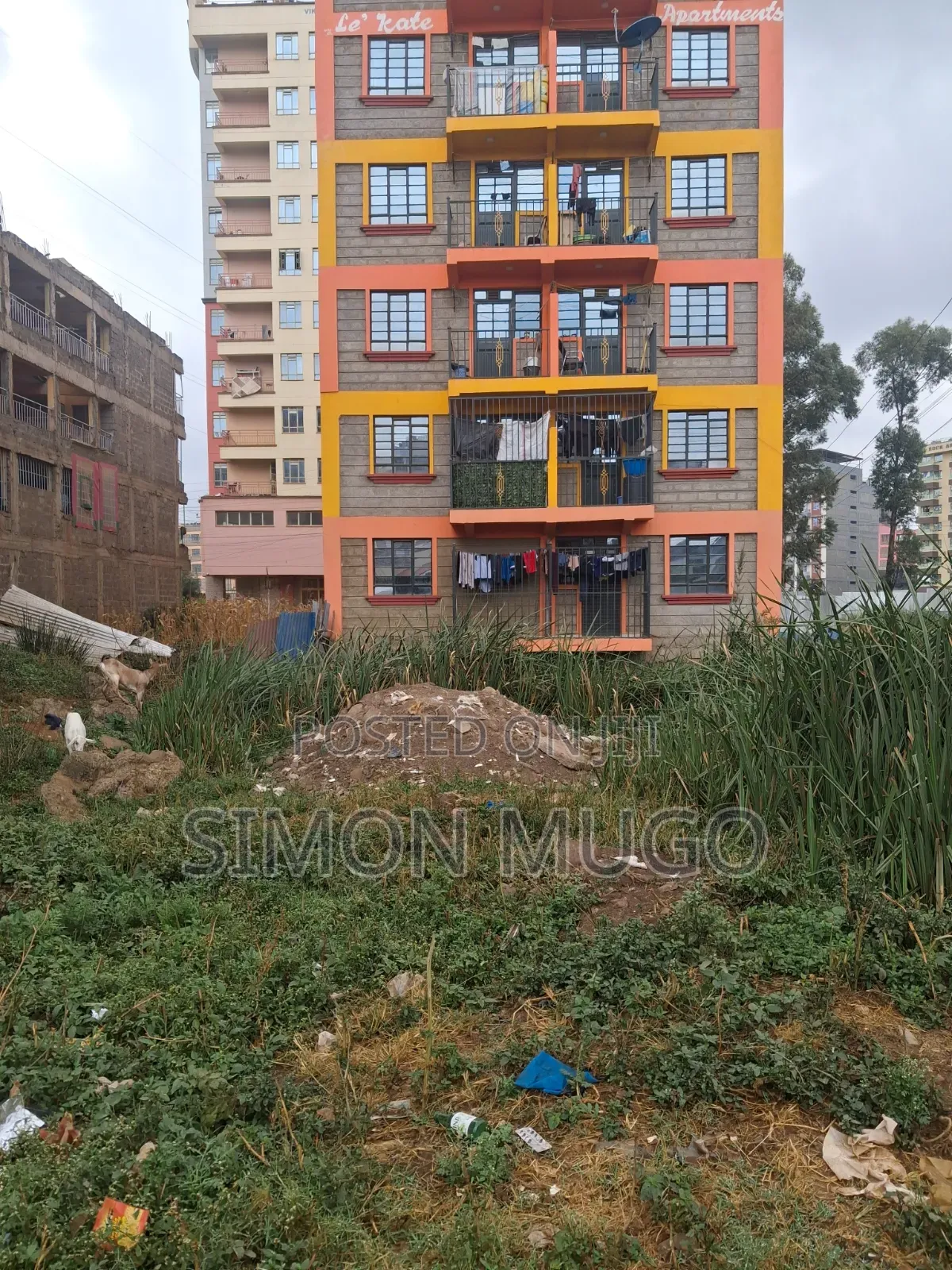 Kkasarani Clay Works Prime Commercial Plot on Tarmac for Lease P/M