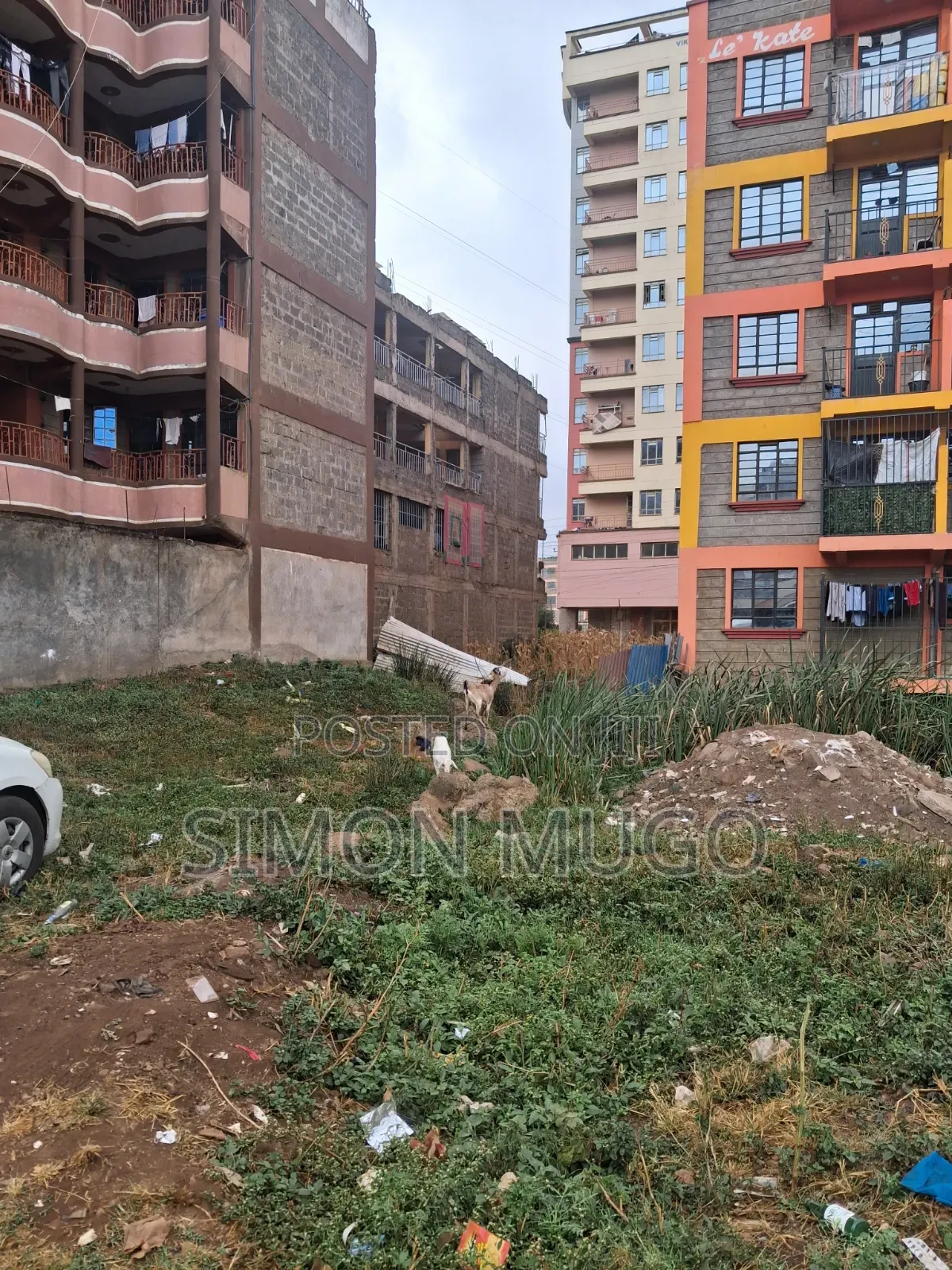 Kkasarani Clay Works Prime Commercial Plot on Tarmac for Lease P/M