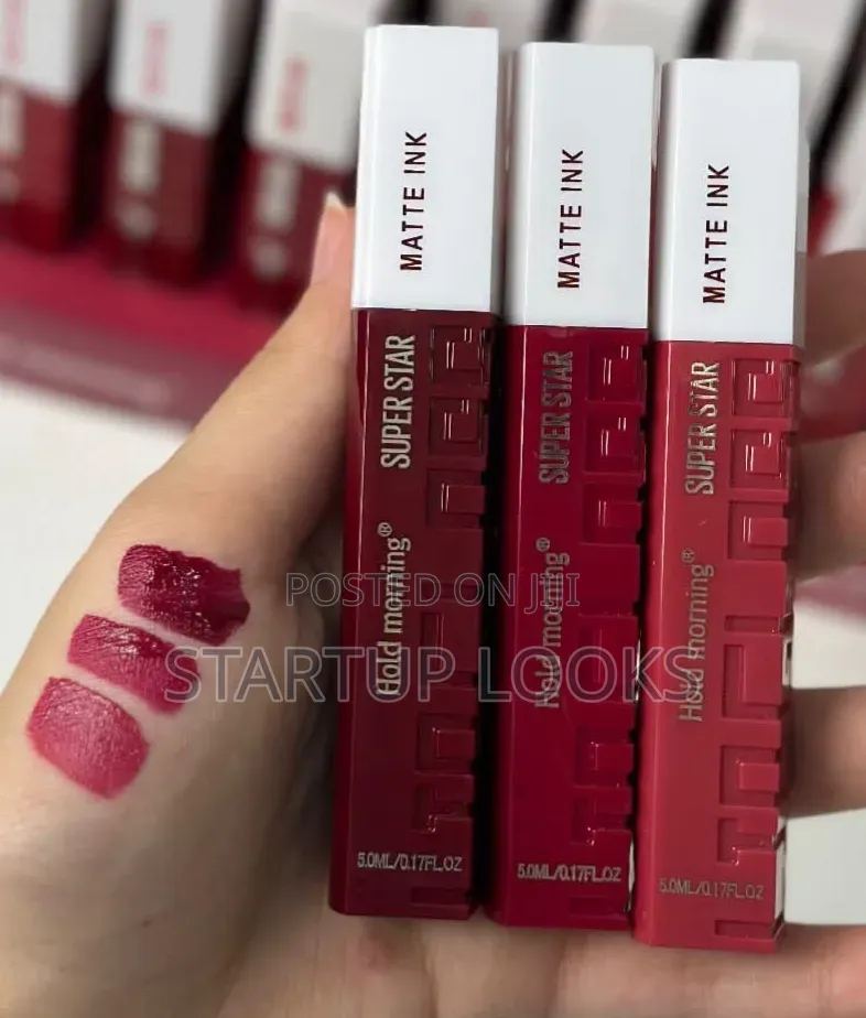 3pcs Matte Makeup Lipstick