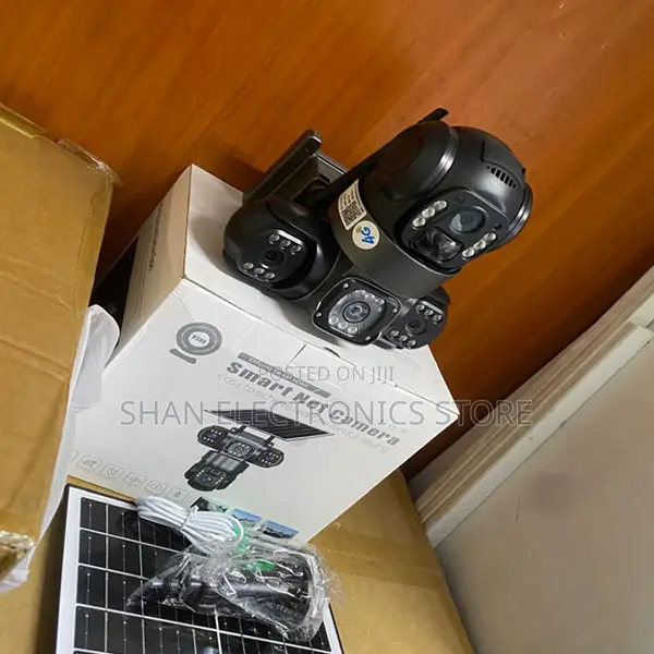• AI Motion Detection CCTV Camera 360 Degrees 4G Triple Lens