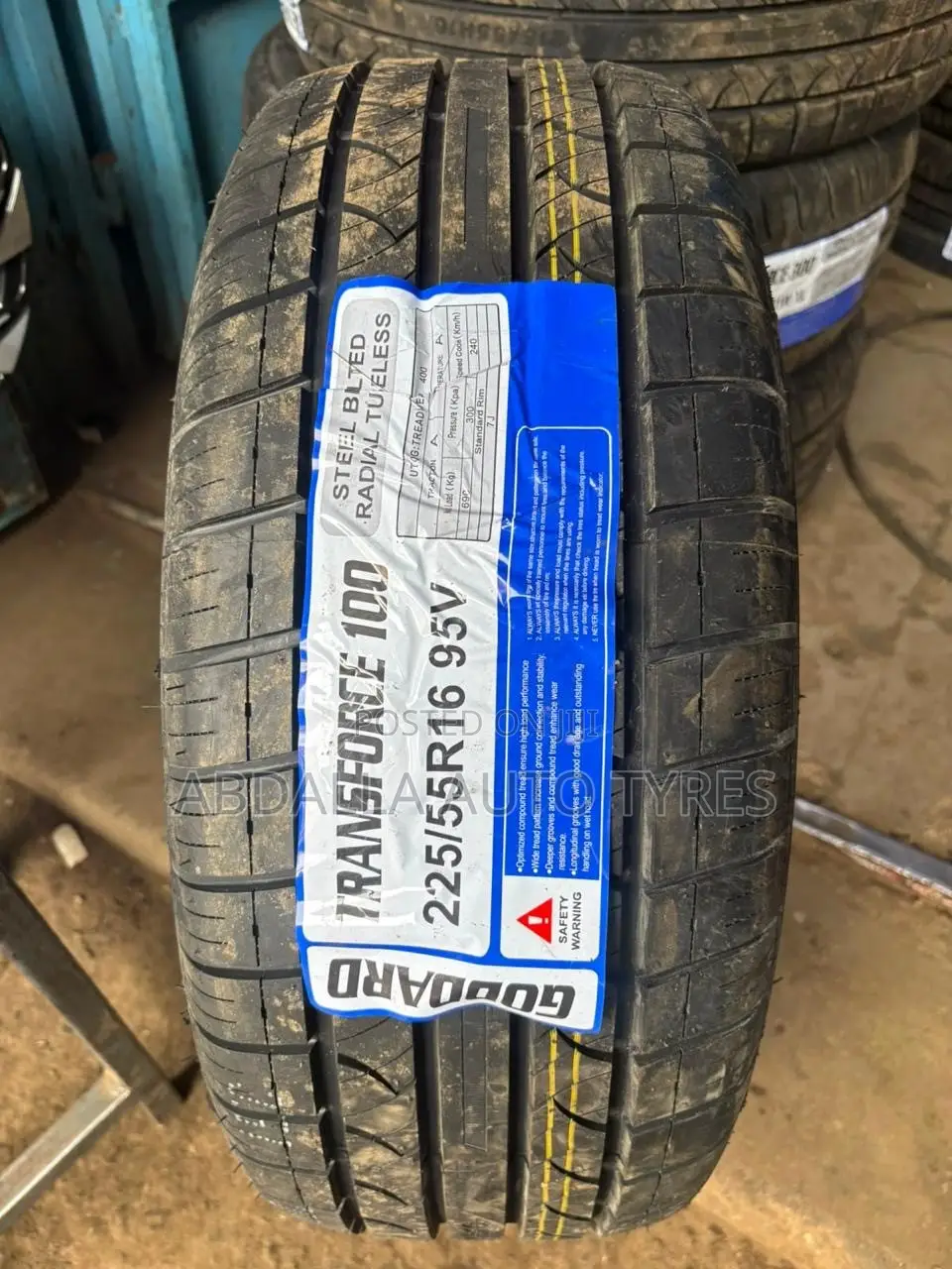 225/55r16 Goddard Tyre