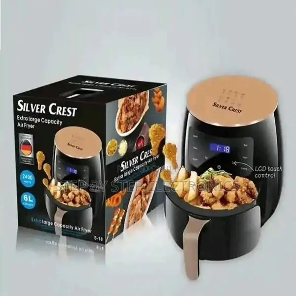 Factory Prices Silver Crest 4/5/6/8l Touch Screen Digital Air Fryers