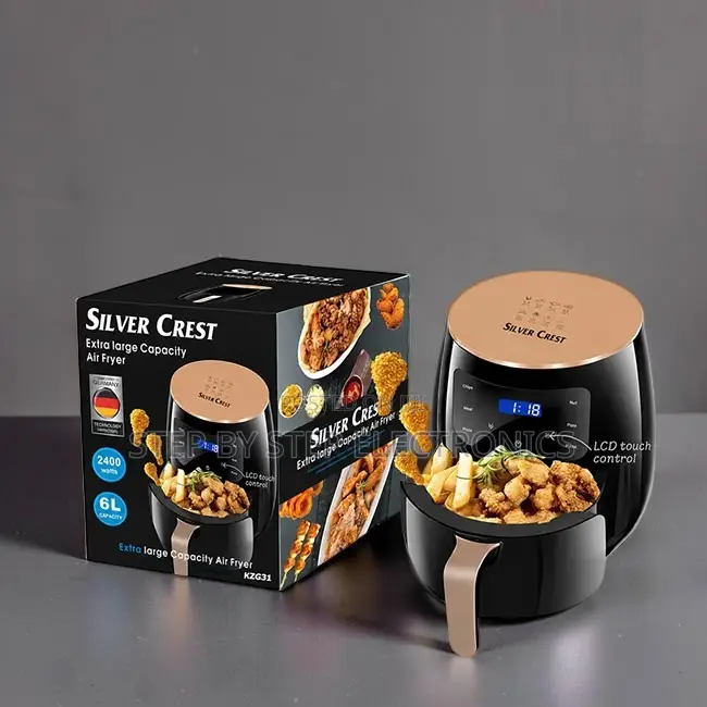 Factory Prices Silver Crest 4/5/6/8l Touch Screen Digital Air Fryers