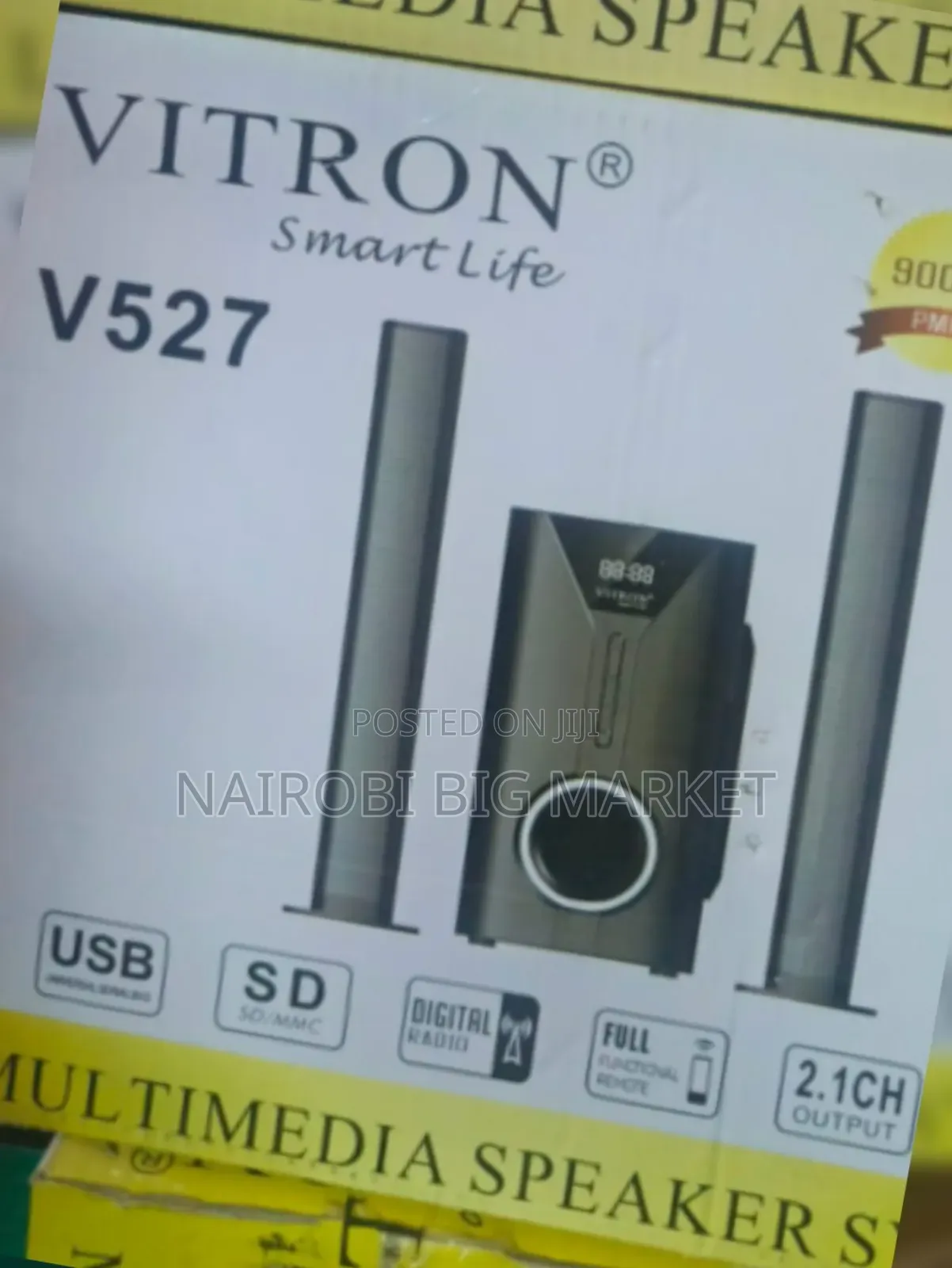 Vitron V527 2.1 Ch Multimedia Speaker