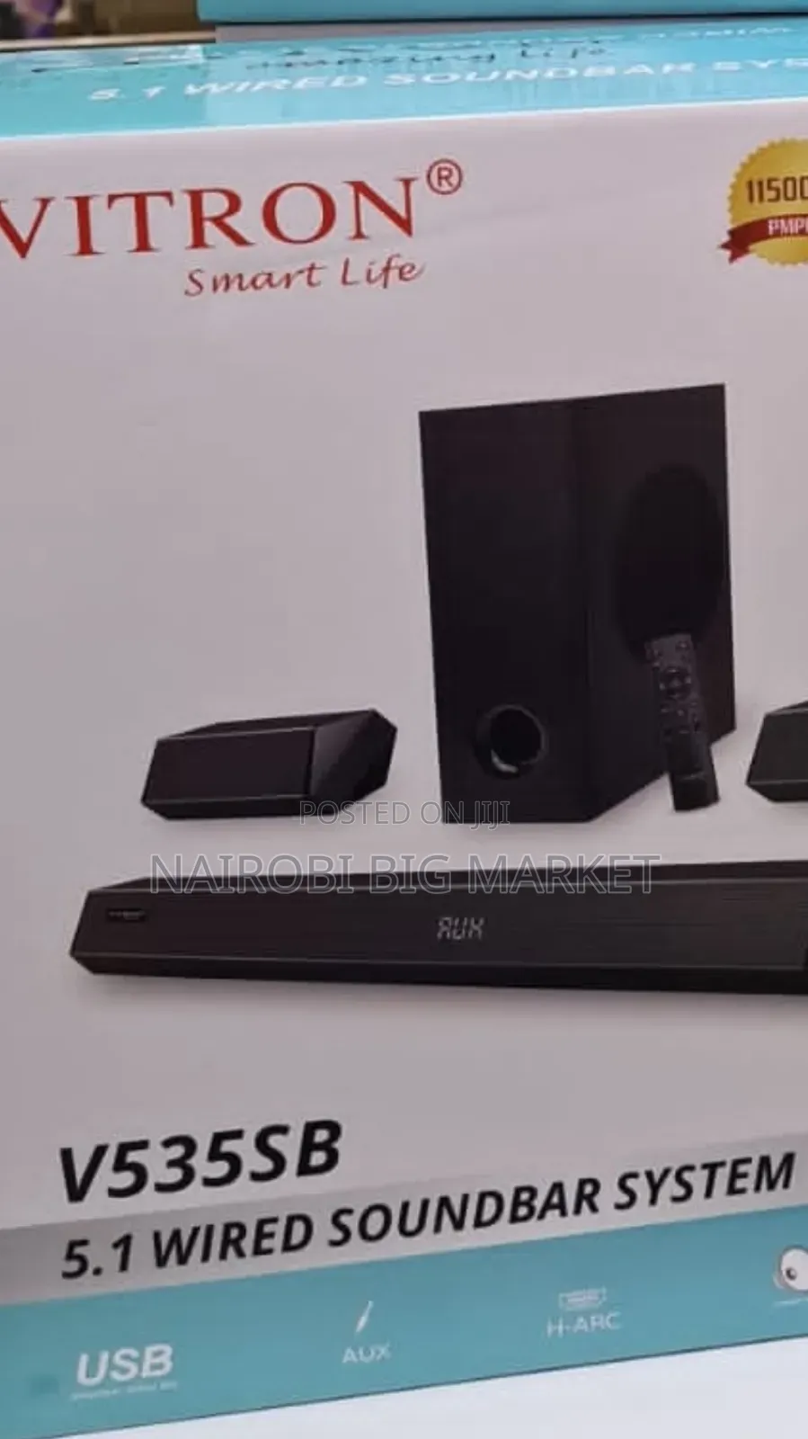 5.1ch Vitron V535b Soundbar
