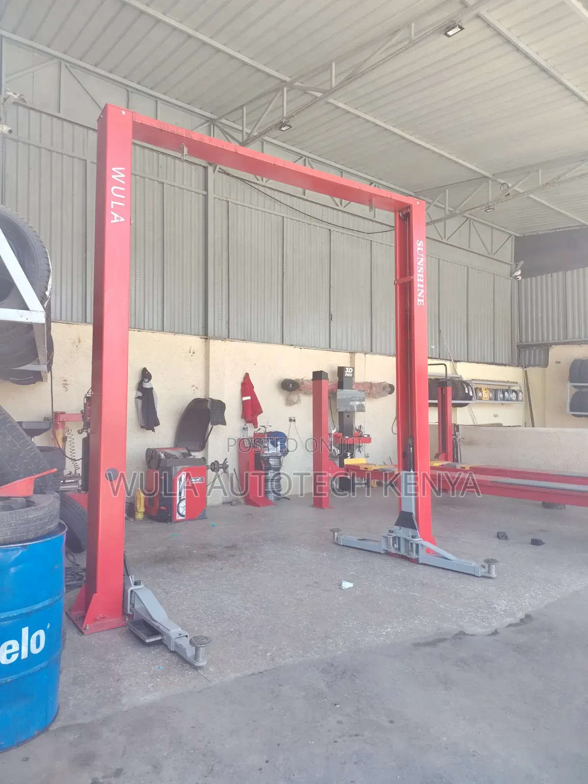 Smooth and Controlled Operation 2post Carlift 4tns Machine Sunshine