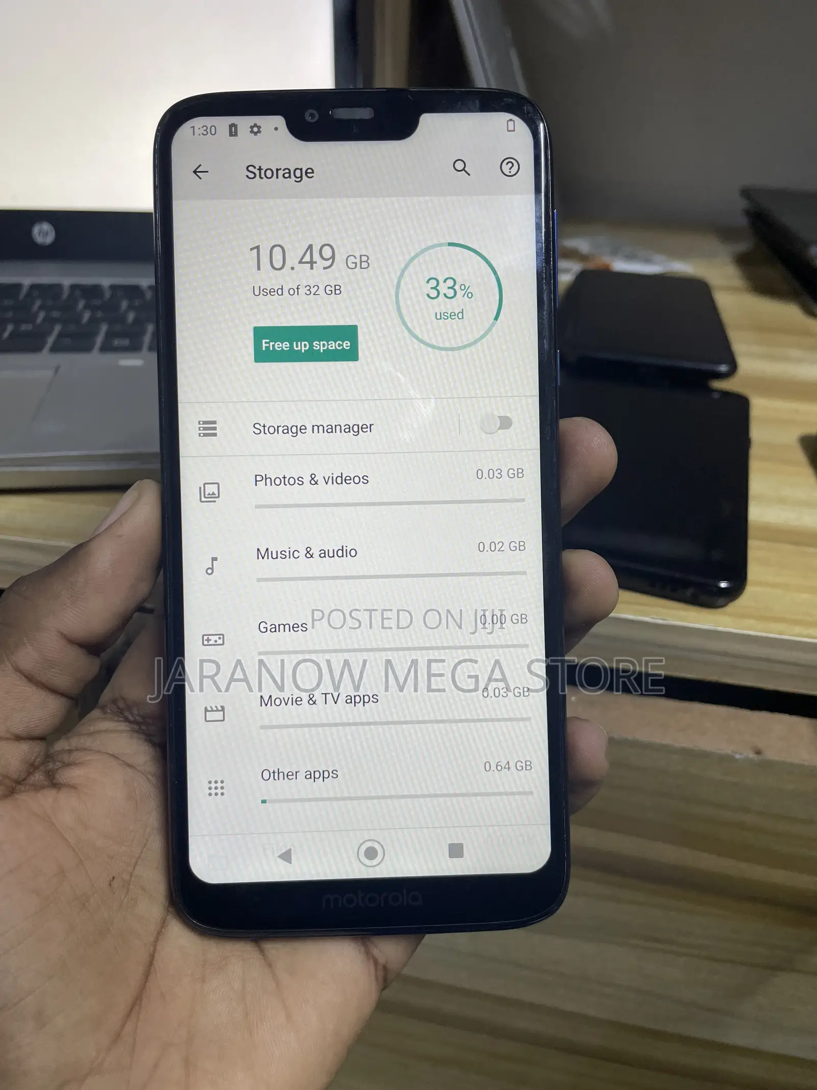 Motorola Moto G7 Power 32 GB Blue
