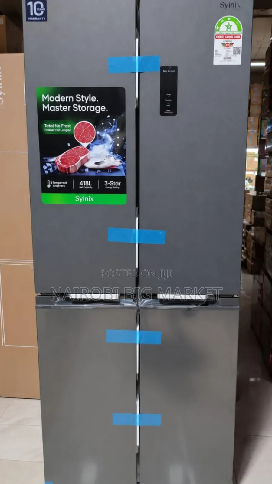 421l 4 Door Fridge Syinix