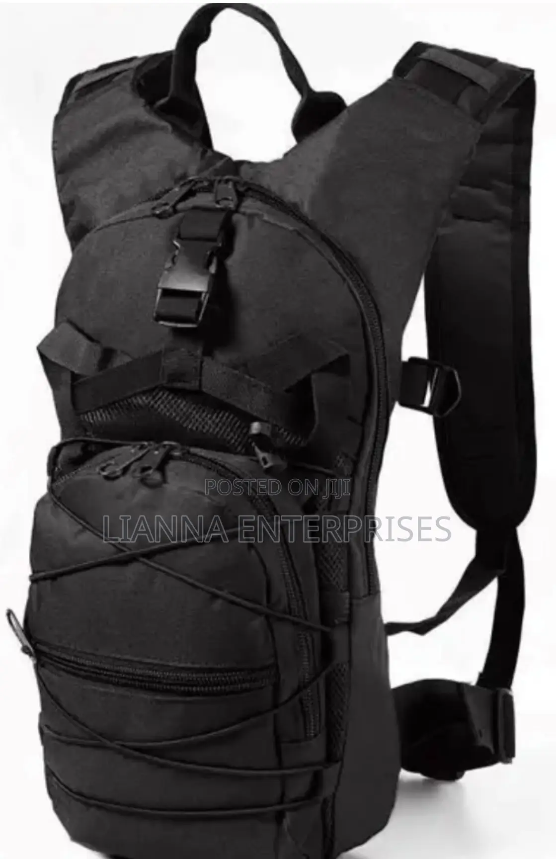 Black Tactical Hiking Bag