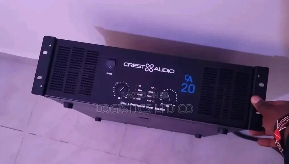 Crest Audio CA 20 Class H Professional Power Amplifier Big Switch