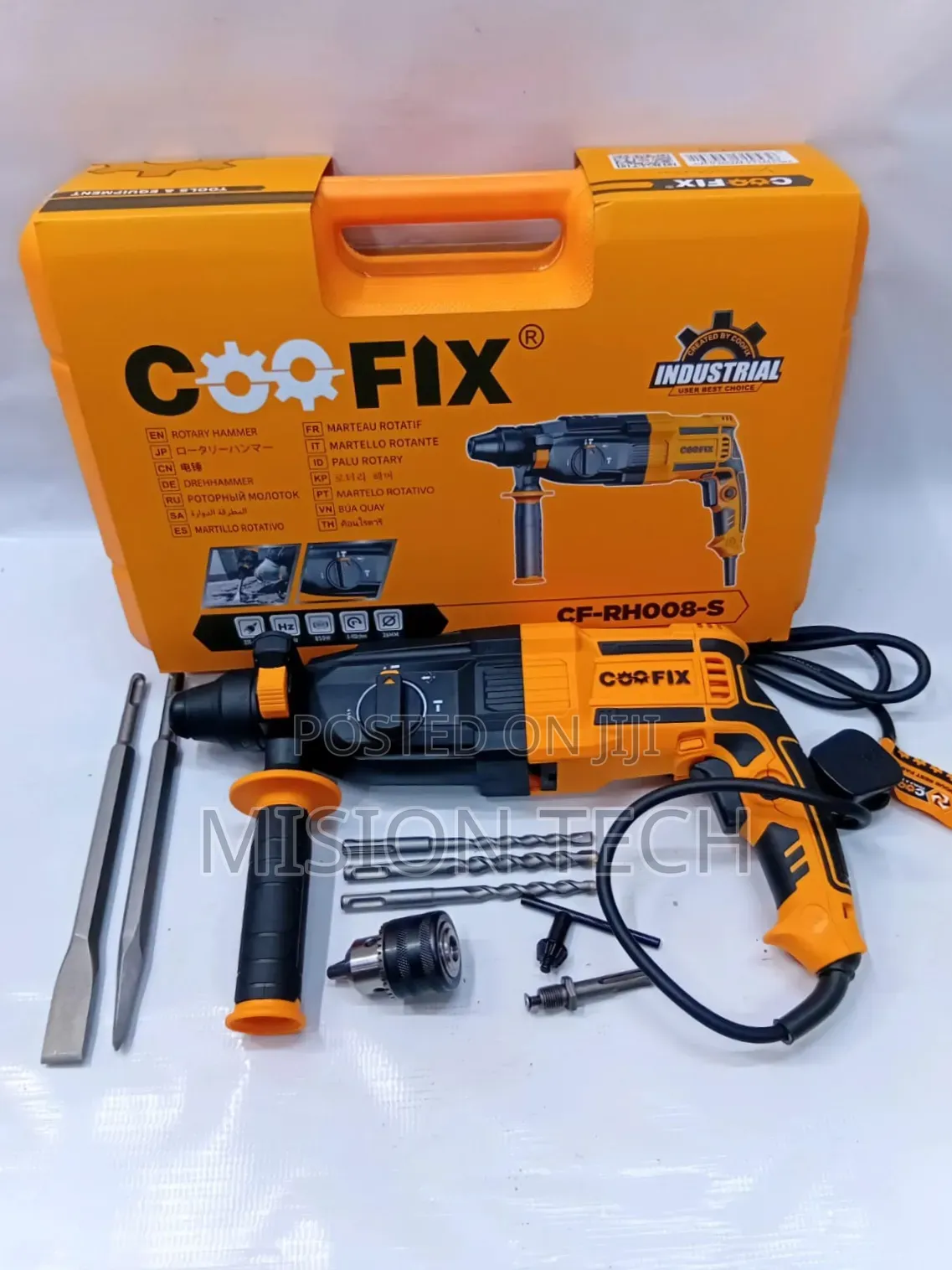 COOFIX Rotary Hammer Drill Kit **