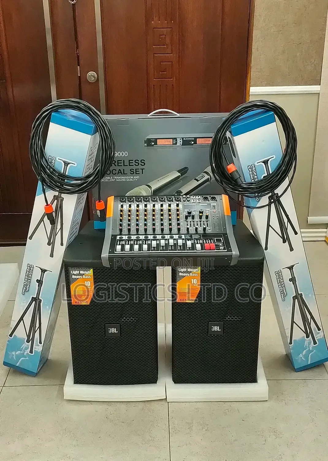JBL K-S Complete PA Sound System Good System